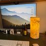 Bespoke Albioncourt Hare Printed Cylinder Lampshade [Great Condition] Image 2
