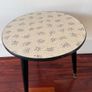 Vintage retro atomic side table Image 2