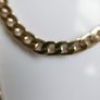 Vintage extra long Gold Plated Curb Link Chain 46" Image 4