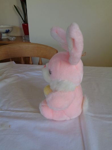 Cuddly Pink/White Bunny for Sale