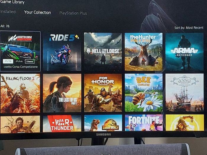 PS5 + loads of games