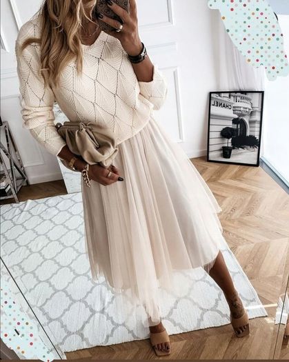 Creamy/ black/khaky/ pink  cliffon dress