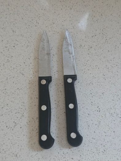 Cook's Choice Professional Stainless Steel Kitchen Knives - Pair