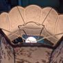 Retro Vintage MidCentury Floorlamp with Scallop shade Image 7
