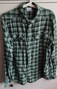 Columbia flannel shirt size M