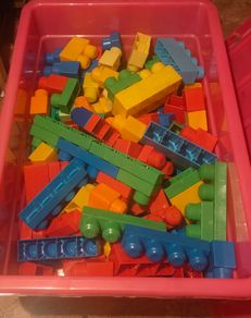 big box of mega blocks