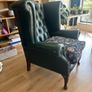 Chesterfield High Back Wing Chair Image 2