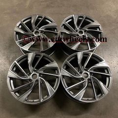 8 19" Inch VW Golf Adelaide Style Alloy Wheels VW MK5 MK6 MK7 MK7.5 AUDI A3 CADDY VAN SEA LEON scirocco skoda superb octavia 5x112