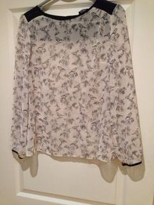 Ladies Bird Print Blouse