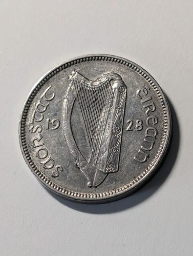 Silver Sixpence 1928