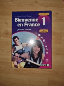 Bienvenue en France 1 4th edition text and workbook set