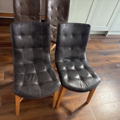 kitchen Chairs and Bench