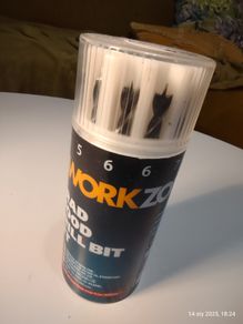 Drill Bit Set Woodworking size 3,4,5,6,7,7,10 Free inspection