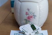 Donegal Parian Irish Rose Biscuit Barrel