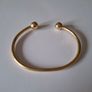 Gold Torc Bangle Image 2
