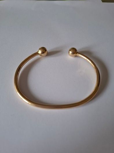 Gold Torc Bangle