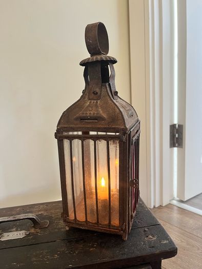 Antique French Cottage Lantern