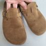 ZARA Birkenstock style Boston suede slip on Sz 39 (Fit 6-6.5 UK) Image 4