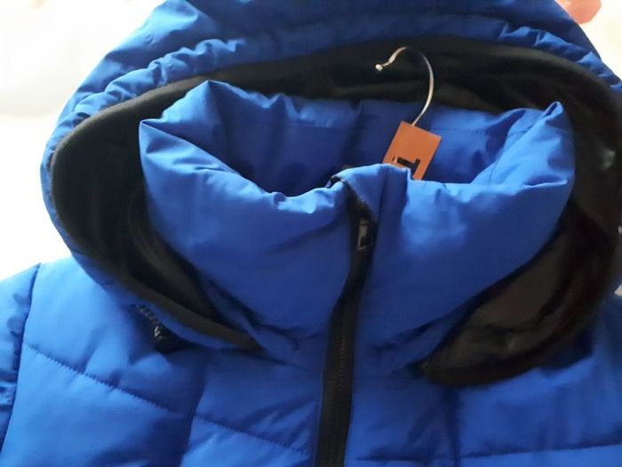 Stunning Quilted Jacket - Dutch brand District- Royal Blue - UK 8 generous - BNWT RRP 129