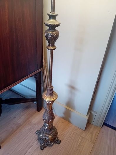 Antique floor lamp