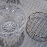 Vintage crystal rose bowl, stunning, D18 post 7e Image 3
