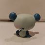 Littlest Pet Shop Blue Glitter Panda #2295 Image 2