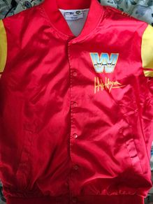 WWE WWF Hulk Hogan wrestling Jacket