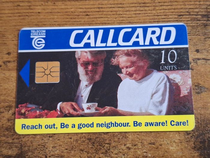 Ireland CallCard "Reach Out Campaign '96", used, 1996, 10 Units - free standard postage