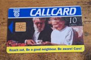 Ireland CallCard "Reach Out Campaign '96", used, 1996, 10 Units - free standard postage