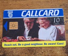 Ireland CallCard "Reach Out Campaign '96", used, 1996, 10 Units - free standard postage