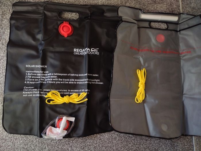 Regatta Portable 10 Litre Camping Shower x2