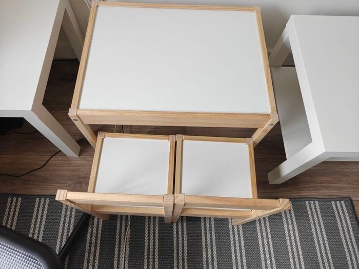 Tables and chairs