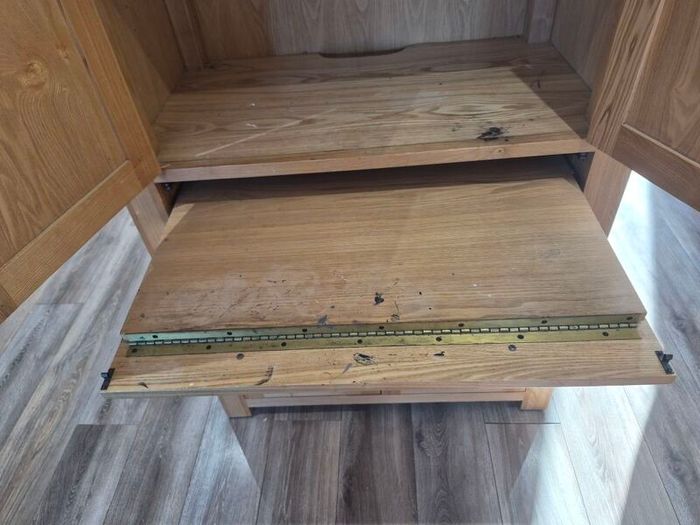 Solid oak press/home office