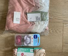 Baby girl bodysuit 5 pack soothers tracksuit