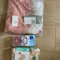 Baby girl bodysuit 5 pack soothers tracksuit
