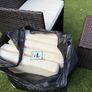 Rattan Cube Dining Set - Table, 6 Chairs & 4 Footstools Image 7