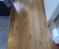 Wood laminate oak flooring