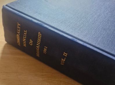 Admiralty Manual of Seamanship. 1981. Hardcover