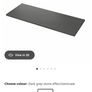 SALJAN Worktop, dark grey stone effect/laminate, 126x3.8 cm Image 8