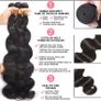 Body wave virgin human hair Image 2
