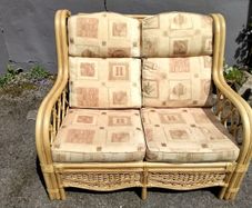 Wicker 2 seater for sale