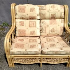 Wicker 2 seater for sale