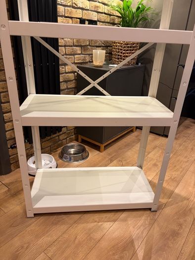 metal shelf unit