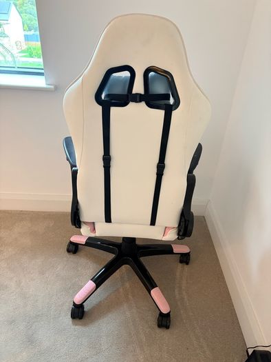X Rocker Gaming Chair Blue and Pink