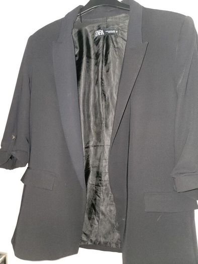 back zara blazer jacket