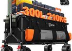 300L Large Folding Festival Trolley on Wheels