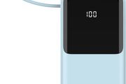 Fempoin Kompakte Powerbank, 10000mAh, Blau
