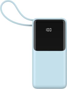 Fempoin Kompakte Powerbank, 10000mAh, Blau