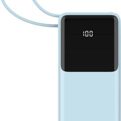 Fempoin Kompakte Powerbank, 10000mAh, Blau