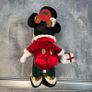Disneyland Paris Mickey Mouse Xmas Noel - Big Red Soft Plush Disney - BNWT Image 3